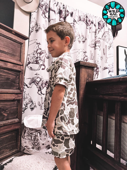 Old School Camo Pajamas