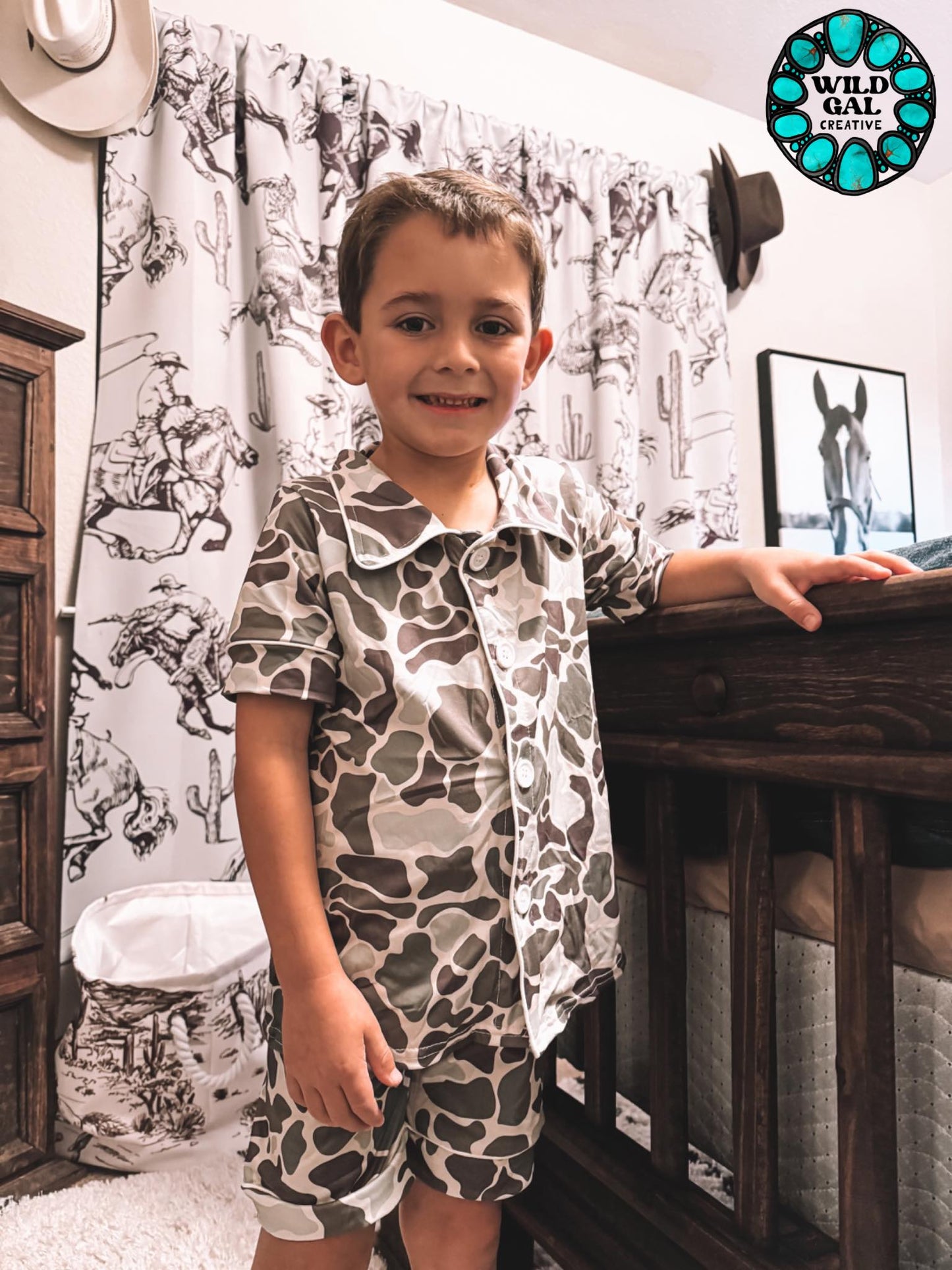 Old School Camo Pajamas