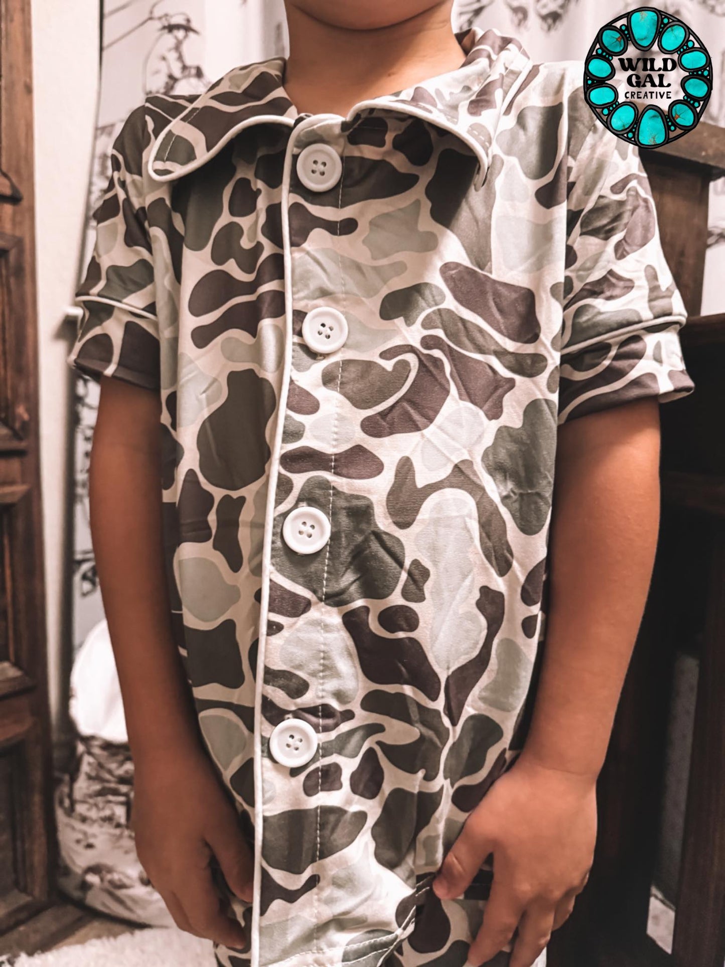 Old School Camo Pajamas