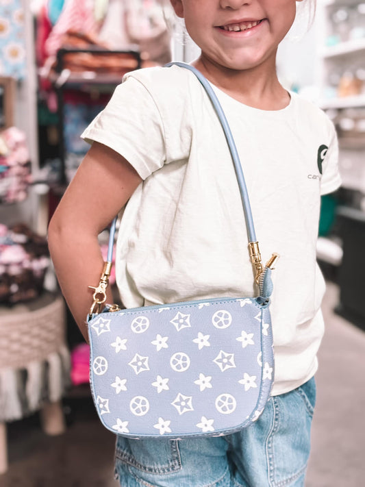 Boujee Blue / Gold Purse