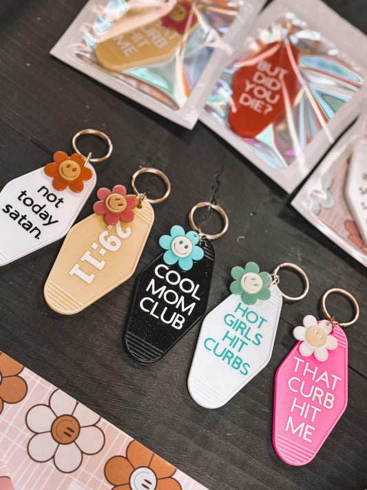 Funny Motel Keychains