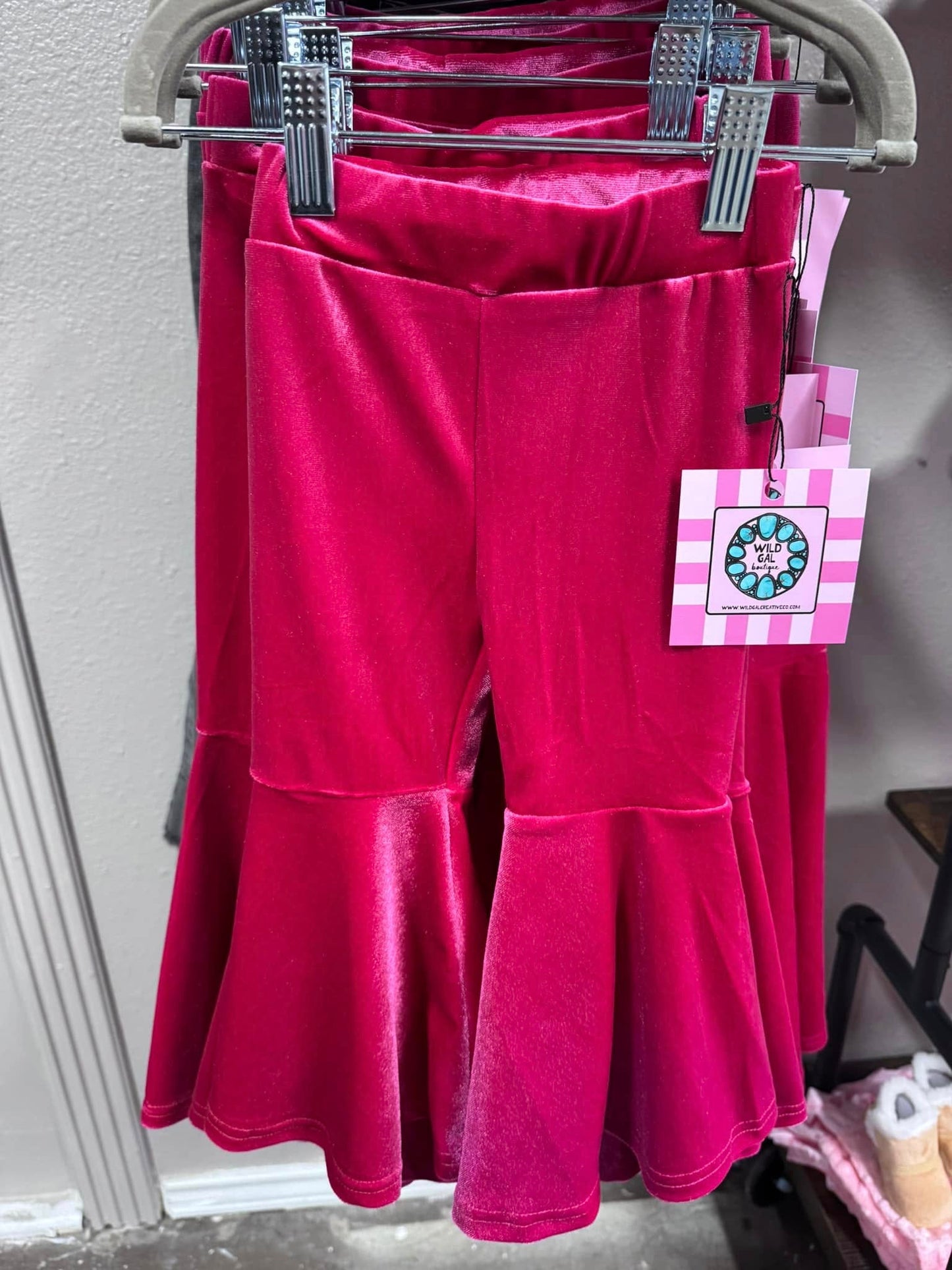 Hot Pink Velvet Belles