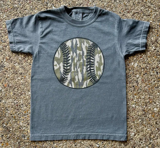 Camo Baseball Tee