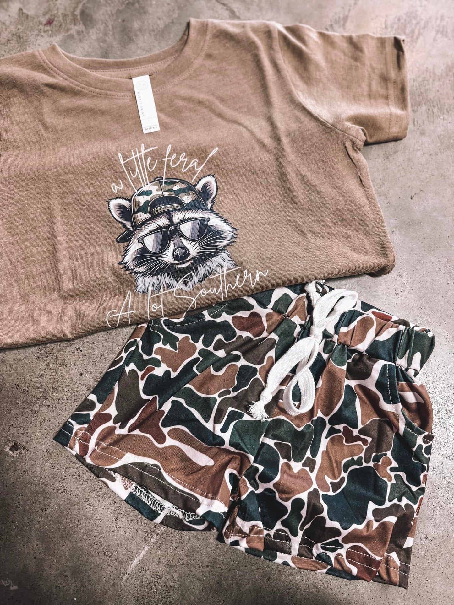Boys Camo Shorts
