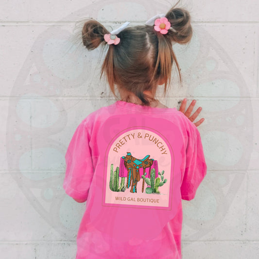 Pretty & Punchy Wild Gal Boutique Tee