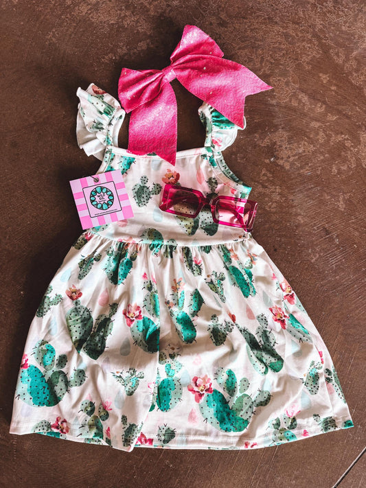 Cactus Blooms Dress