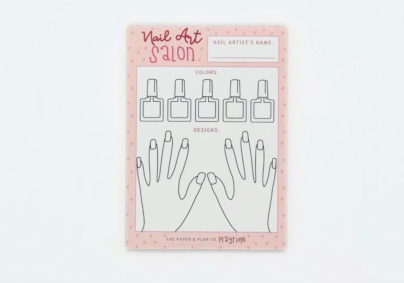 Nail Artist Playtime Pad