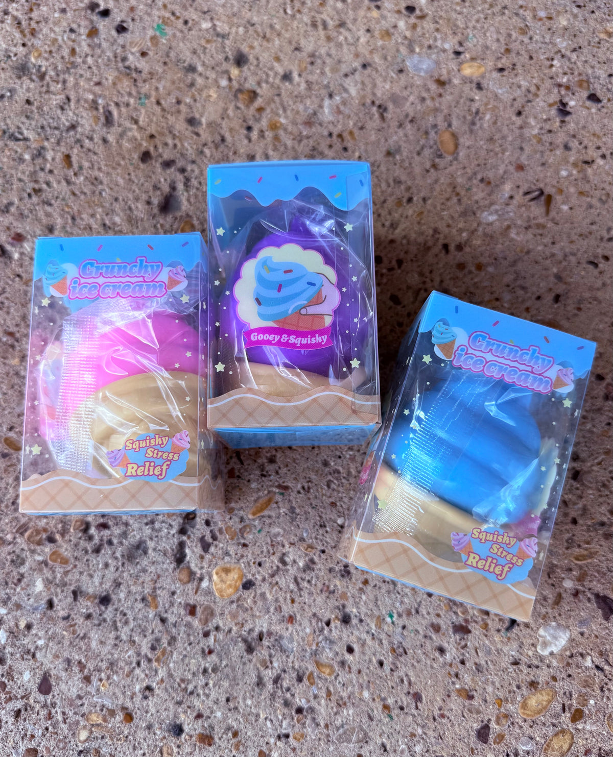 “Crunchy” Ice Cream Squishy