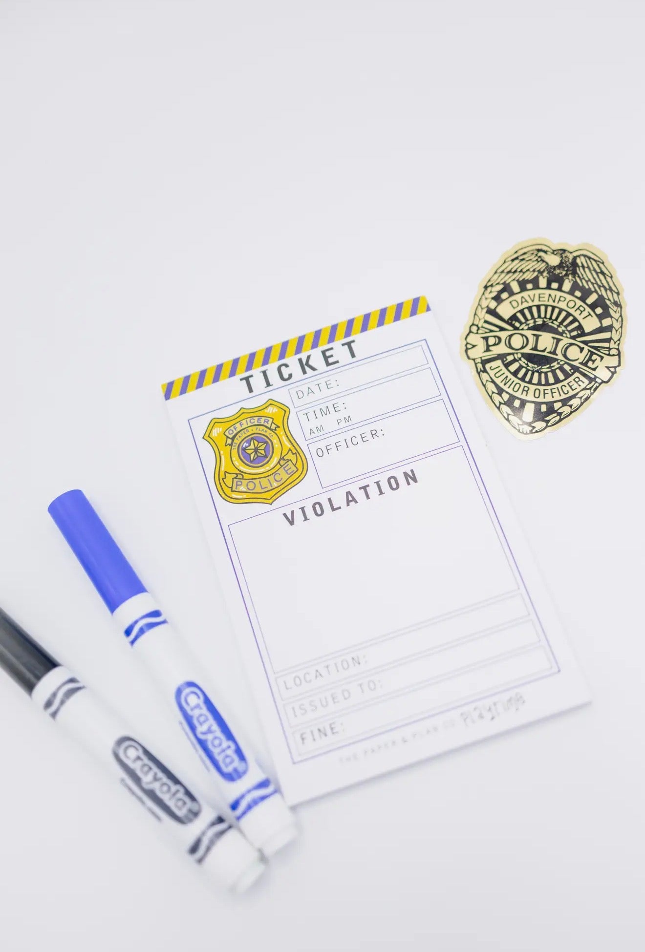 Playtime Pad - Police Ticket Violation
