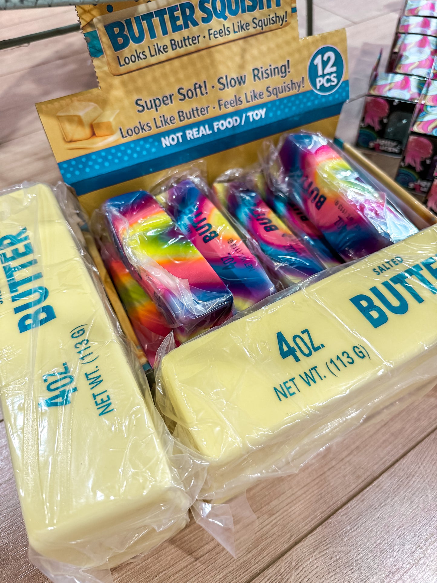 Tie Dye Butter Squishy