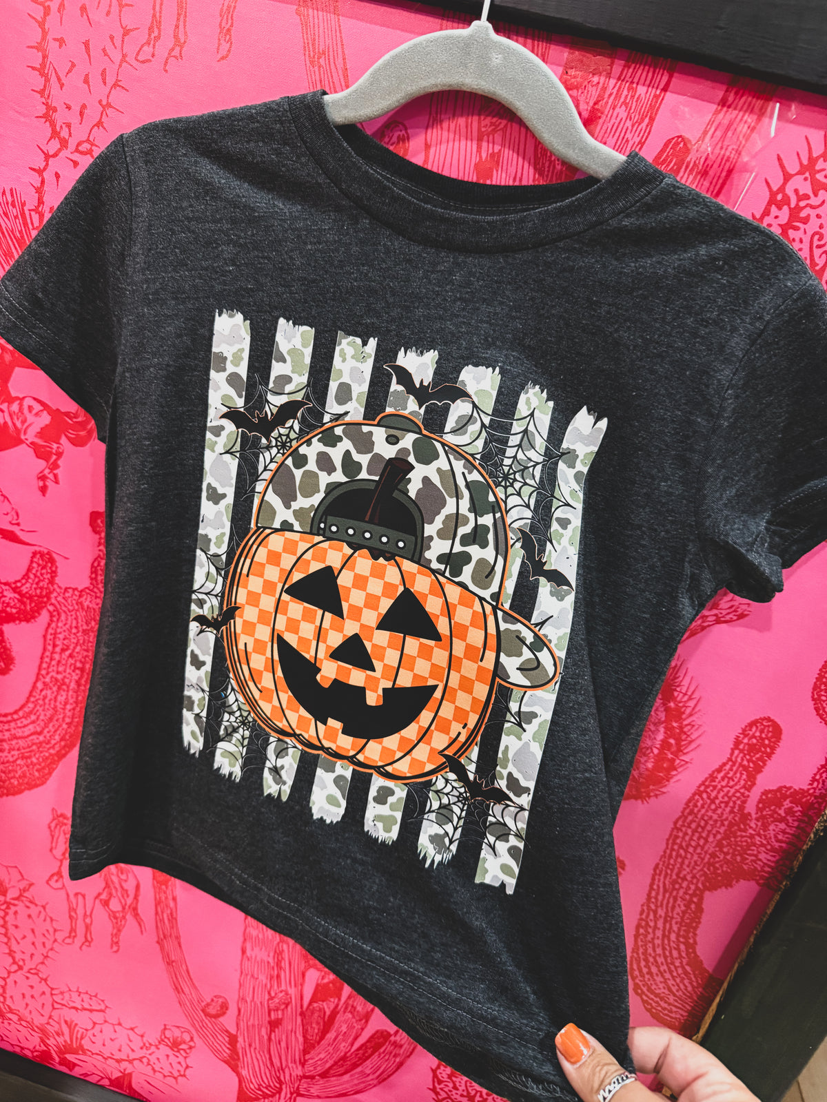 Snapback Jack O Lantern Boys Tee