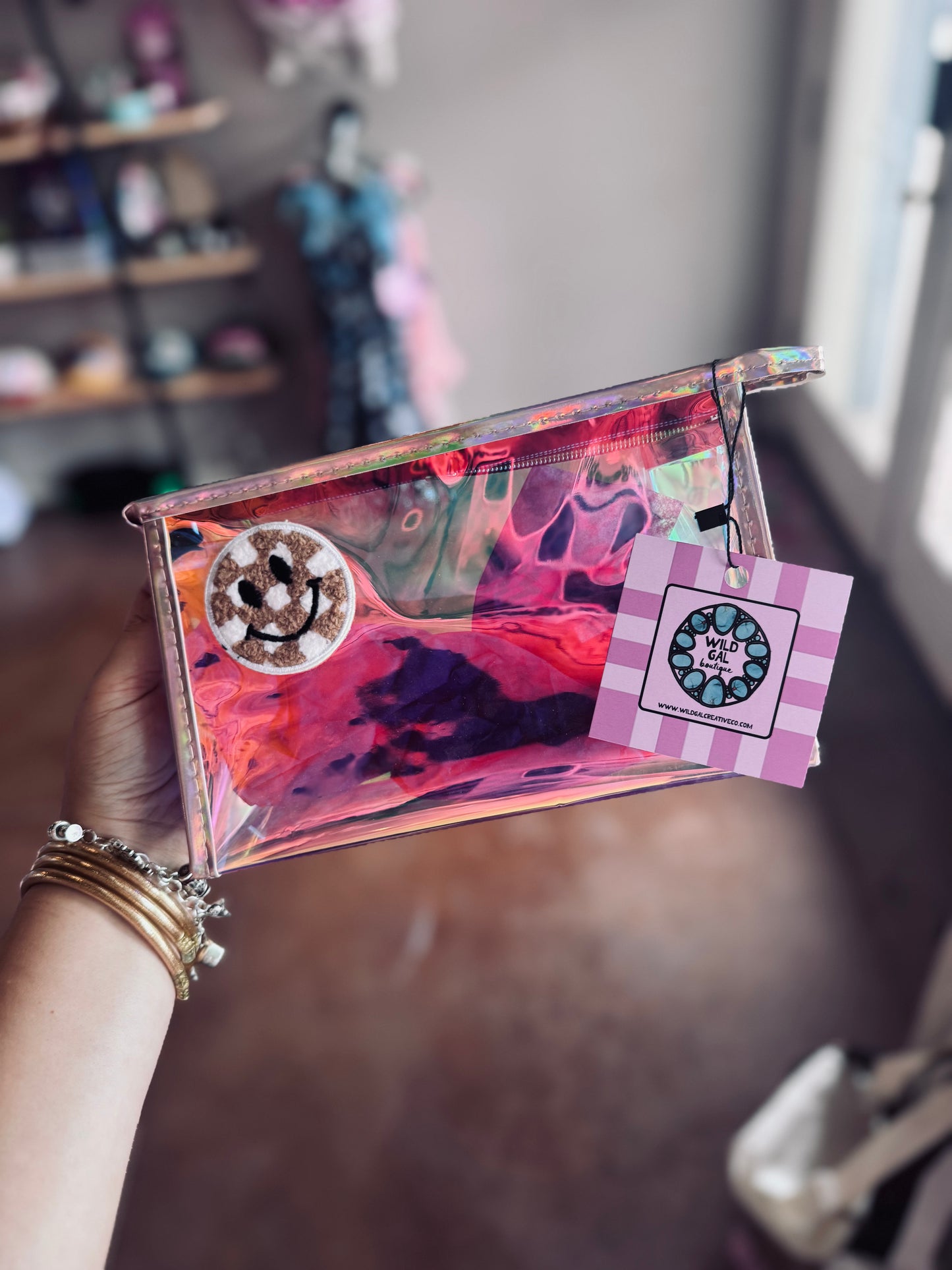 Essentials Holographic Bag