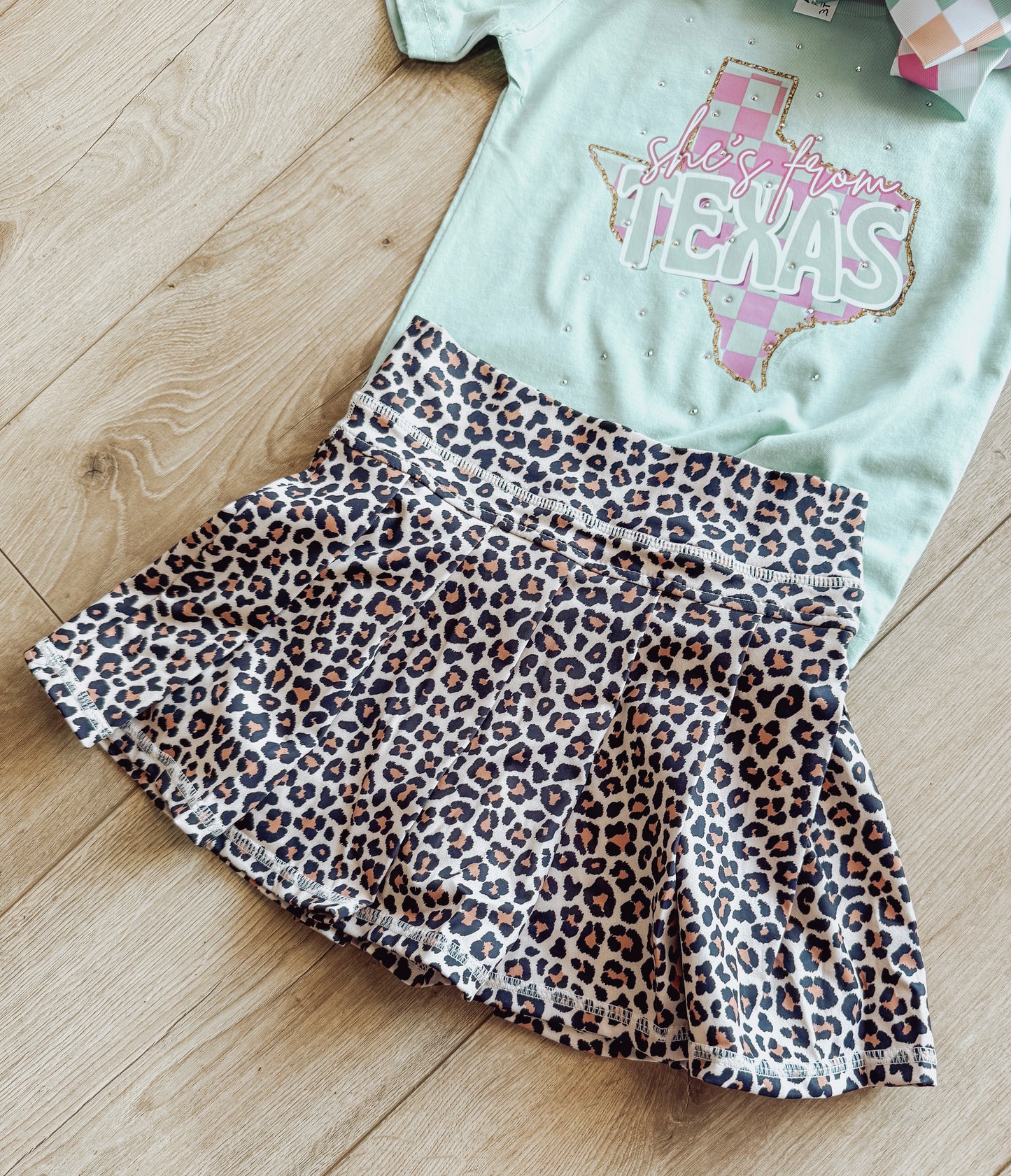 Run Wild Cheetah Skort