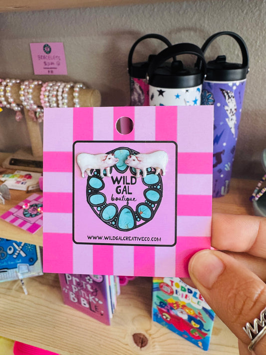 Piggy Studs