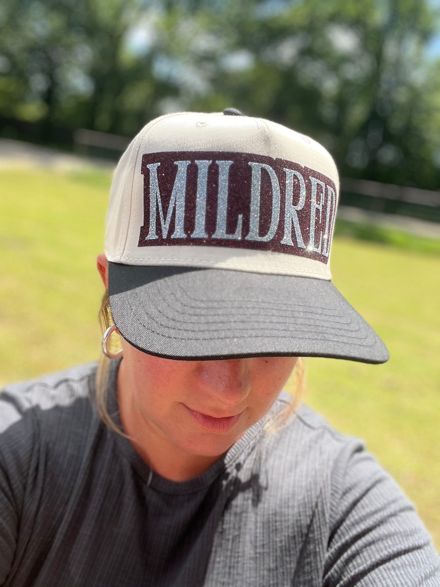 Mildred Glitter Trucker