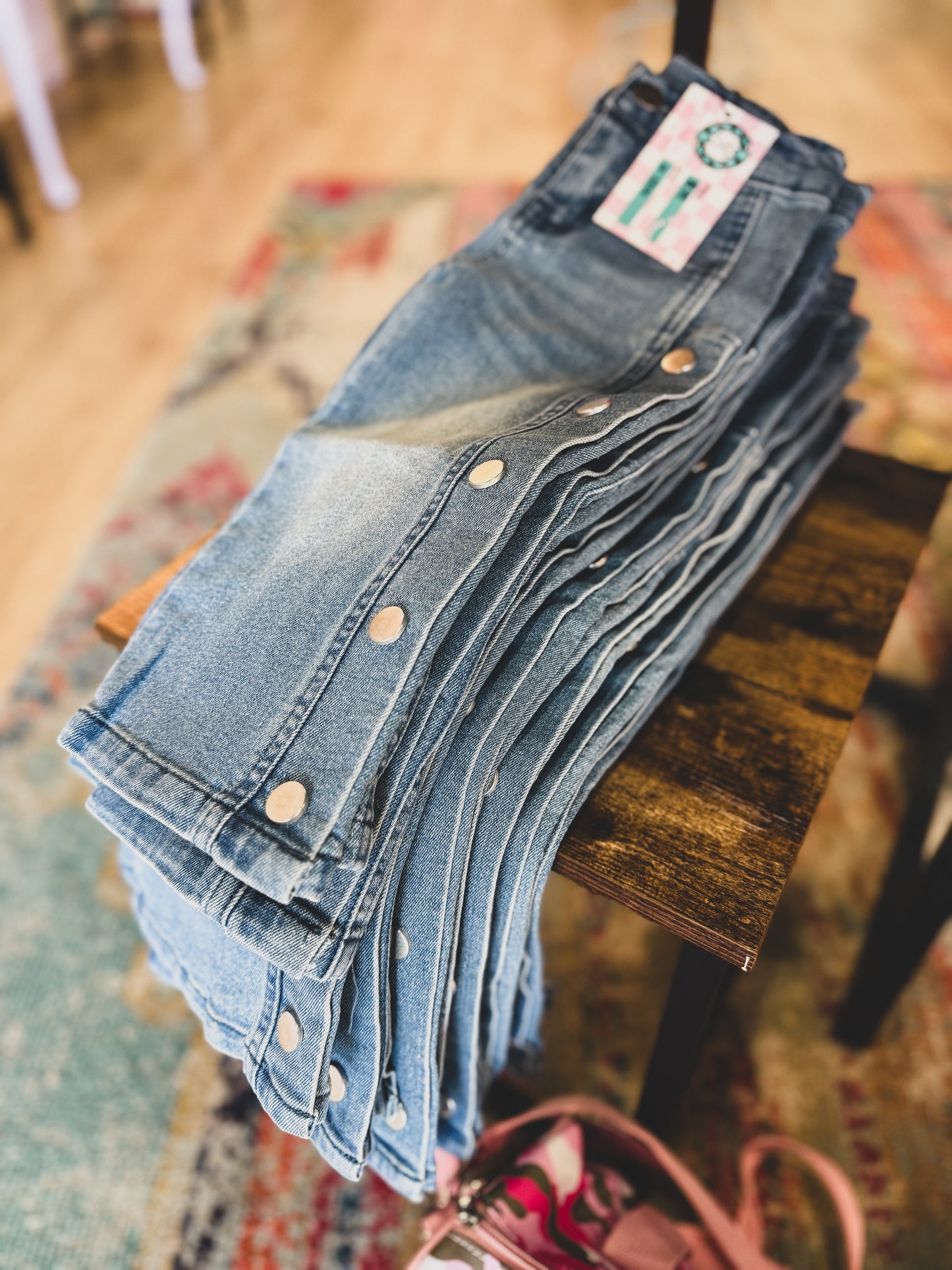 Rodeo Row Wide Leg Denim