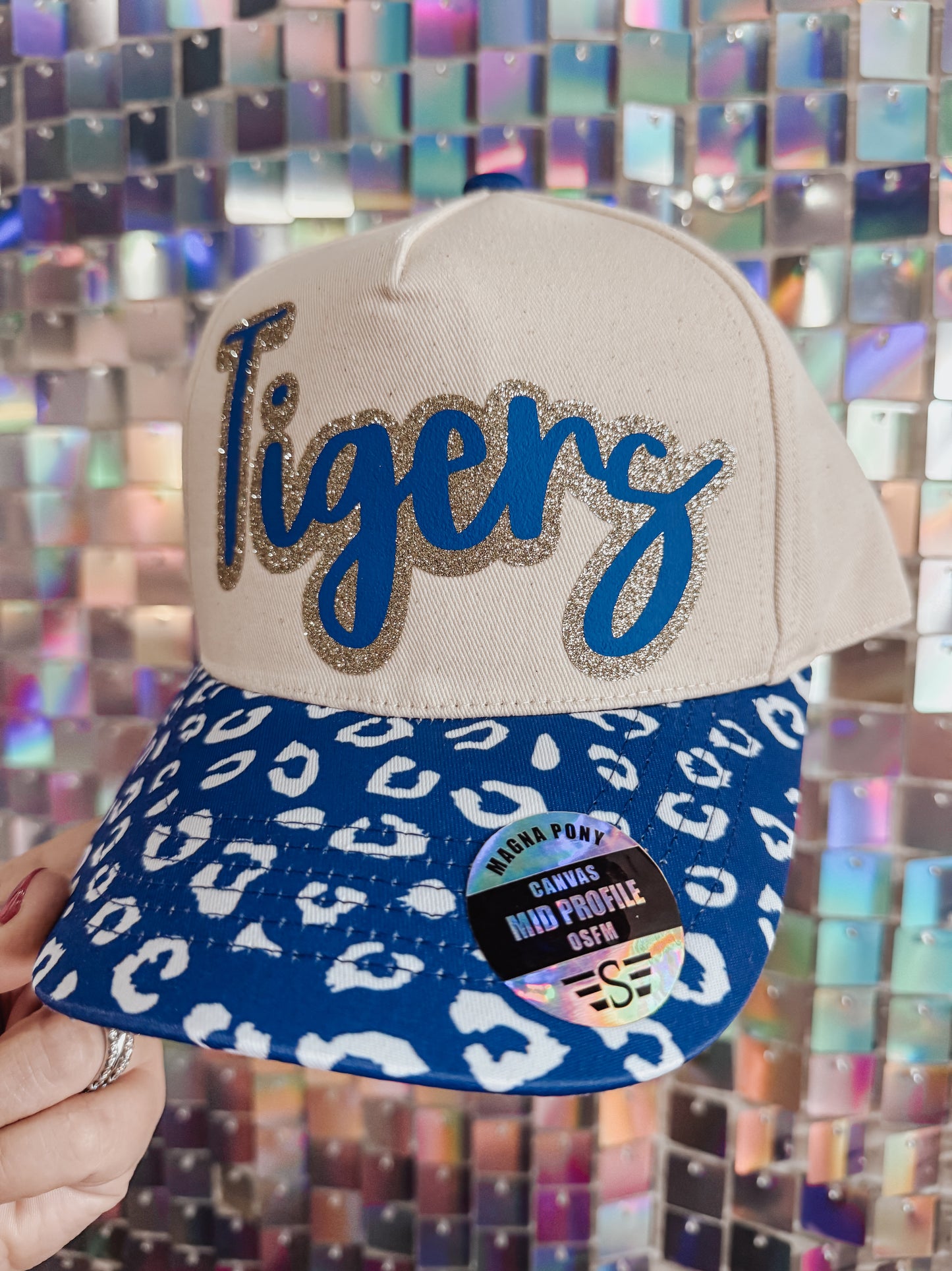 Tigers Canvas Trucker
