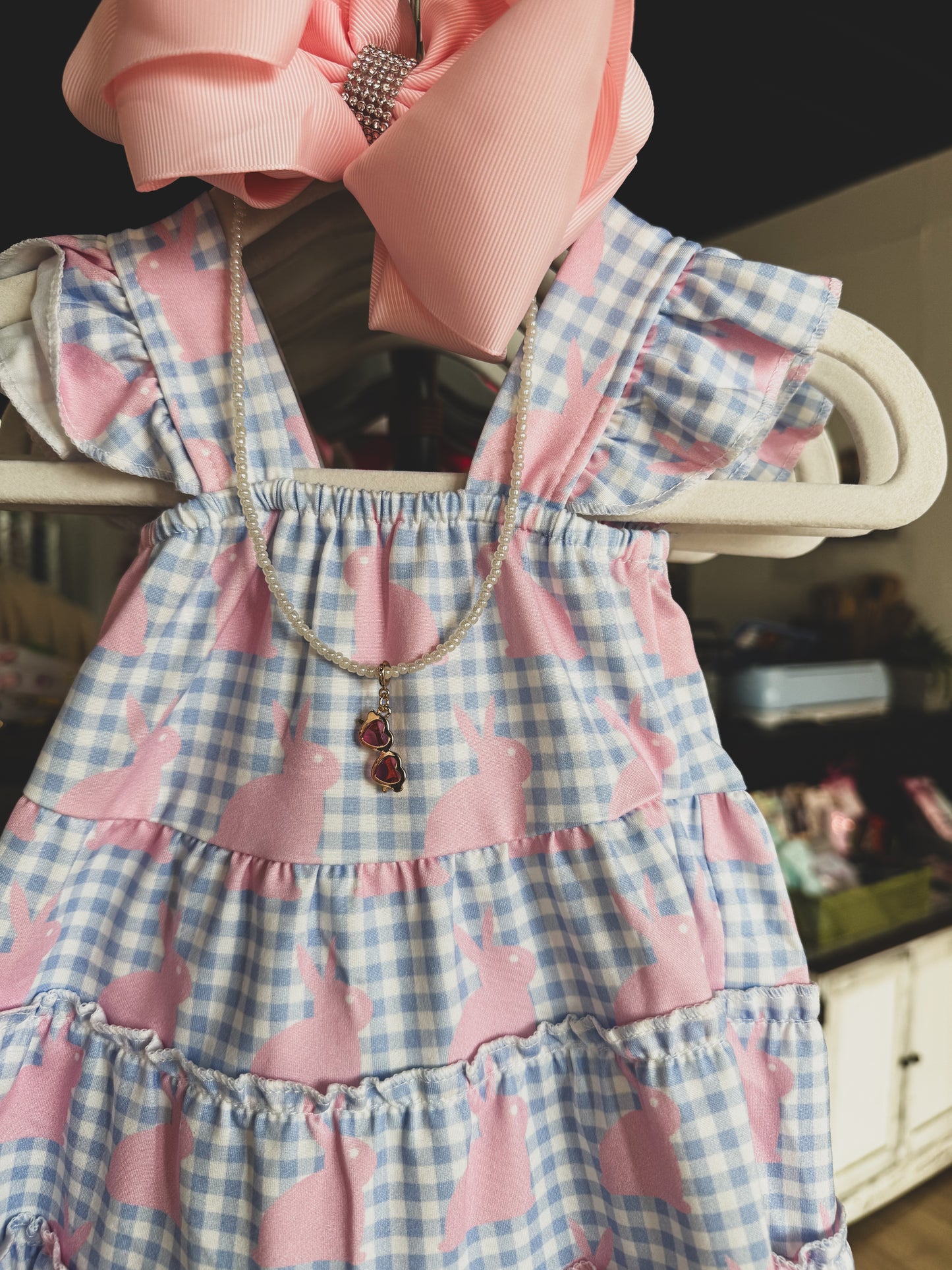 Gingham Easter Dress
