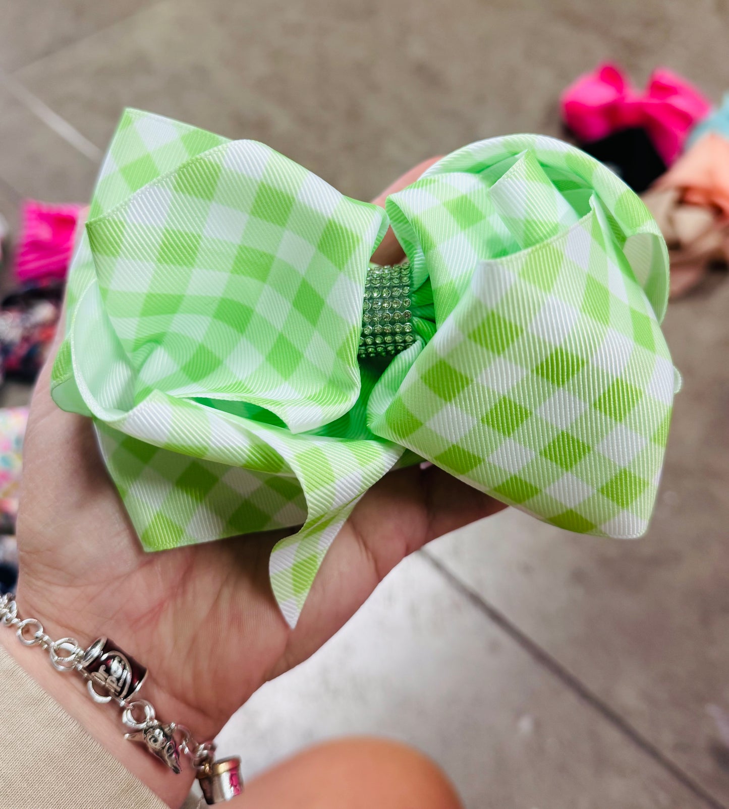 Rhinestone Clip Bows (Patterns)
