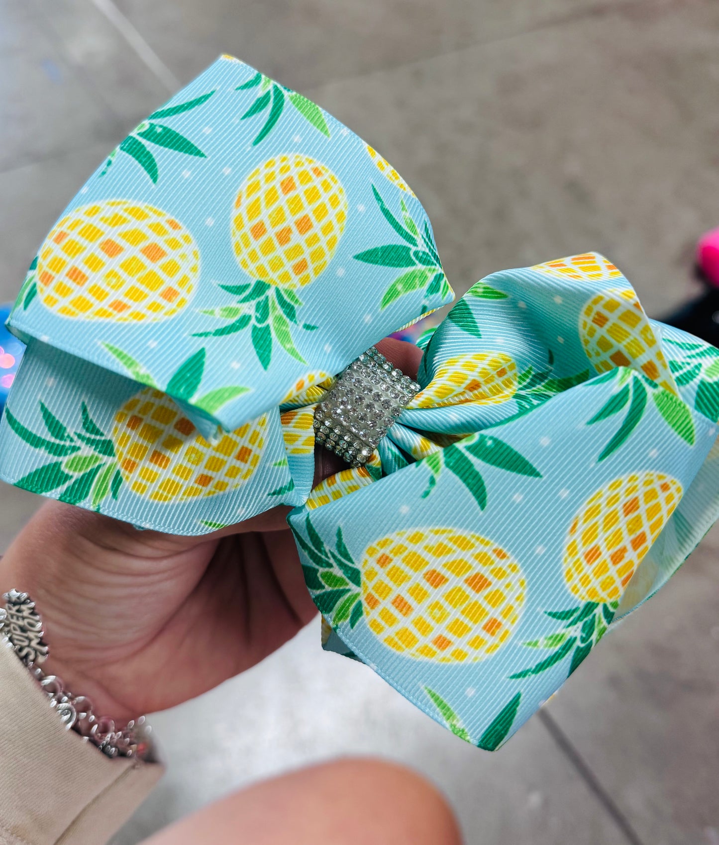 Rhinestone Clip Bows (Patterns)