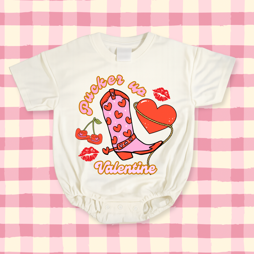 Pucker Up Bubble Onesie
