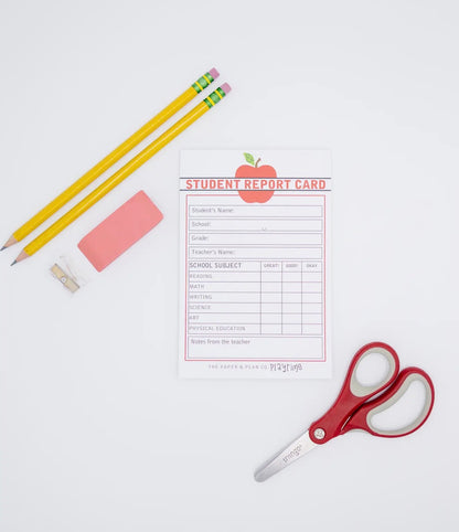 Kids Playtime Pad - Student Report Card