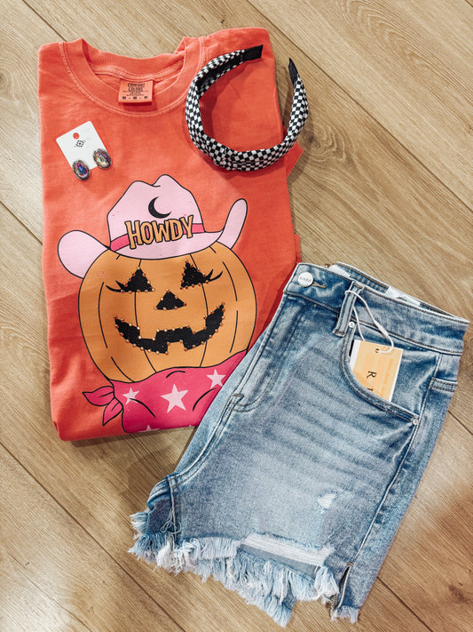 Howdy Pumpkin’ Bling Tee