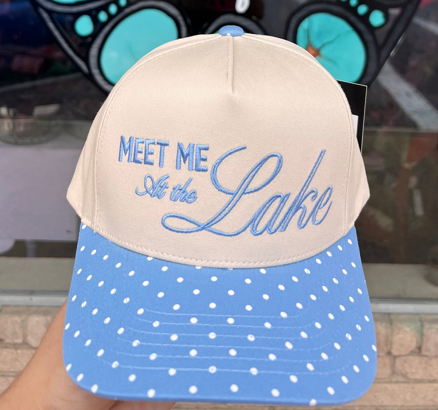Meet Me At The Lake Polka Dot Trucker