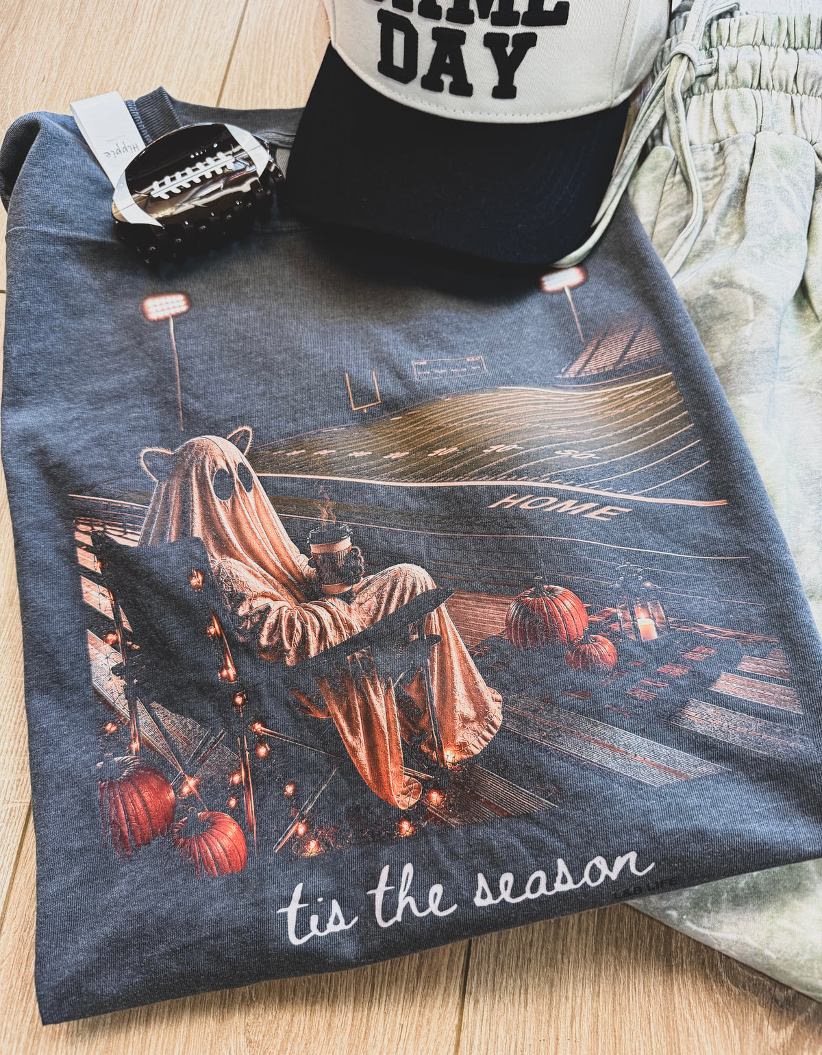 Tis’ The Season Fall & Football Tee