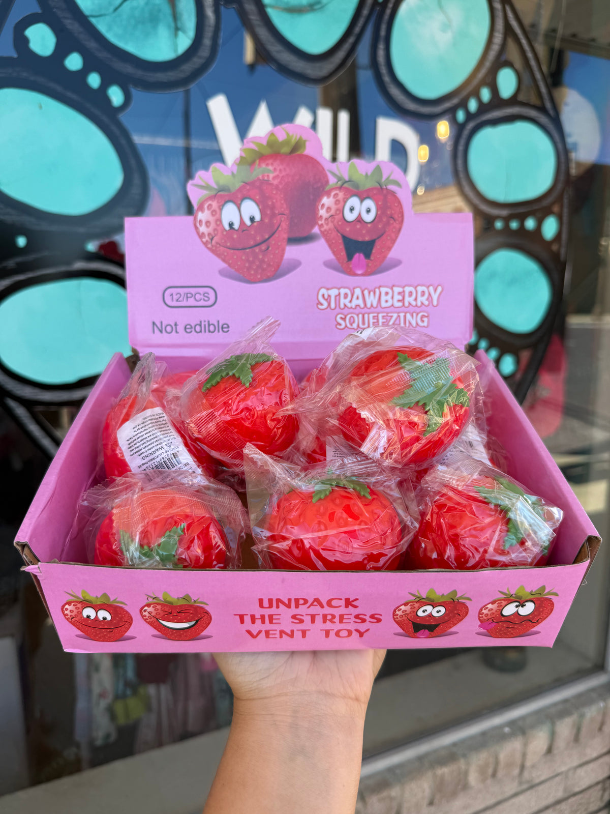 Mini Strawberry Squishy 🍓