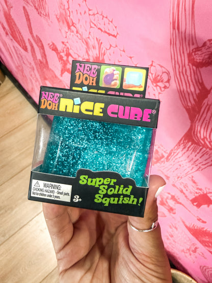 Glitter Cube Squish