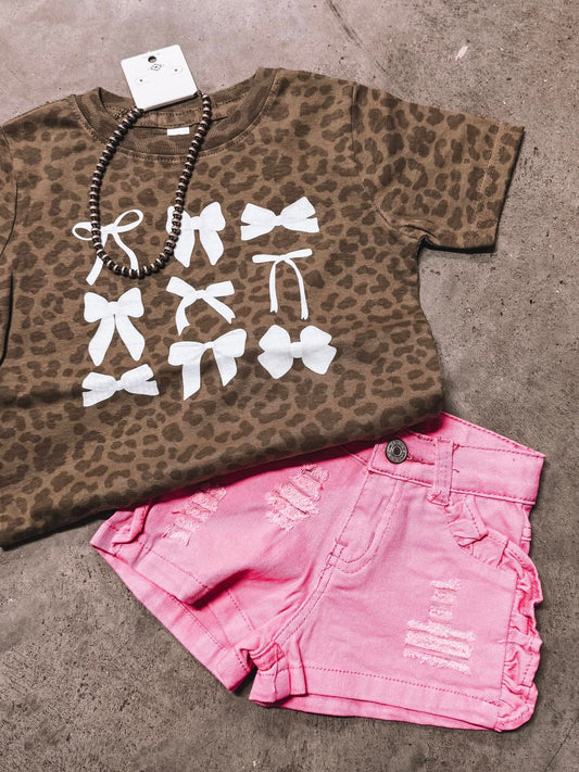 Leopard Bows Tee