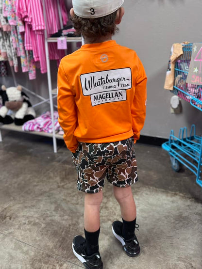 Boys Camo Shorts