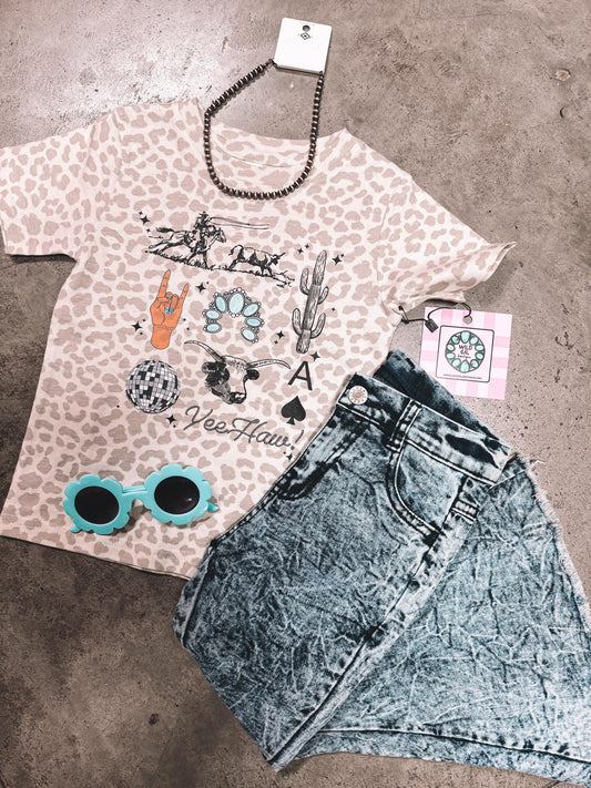 Wild Western Leopard Tee