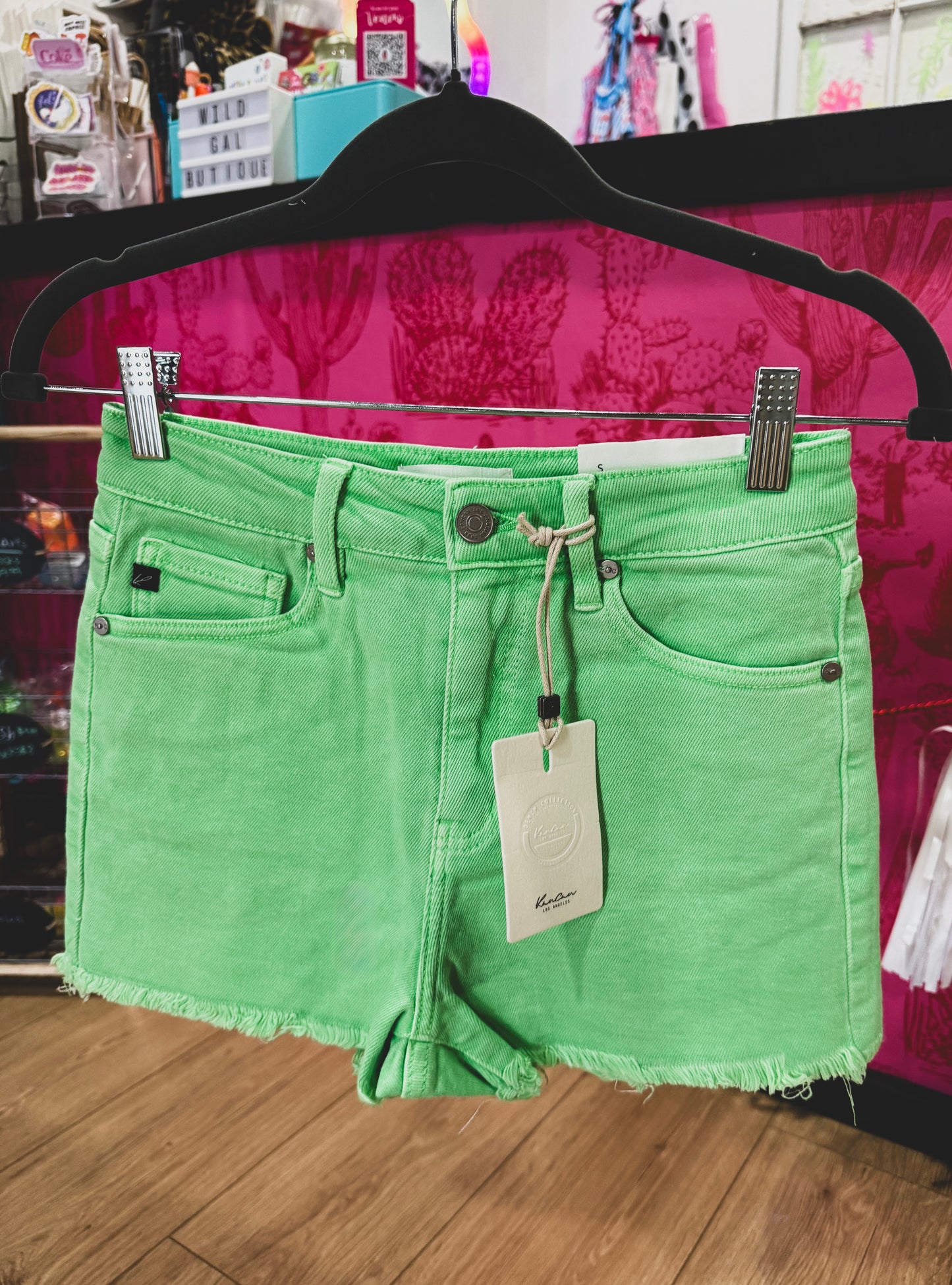 Limeade Denim Shorts (Women’s)