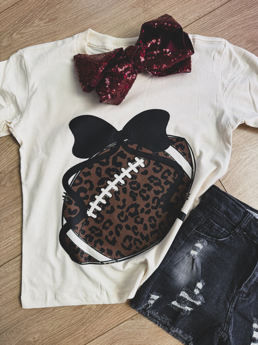 Little Miss Game Day Girls Tee