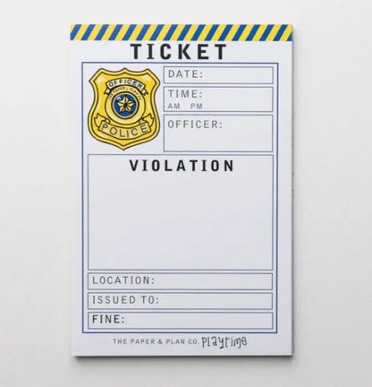 Playtime Pad - Police Ticket Violation