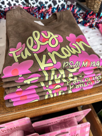 Fully Known Fully Loved Girls Tee