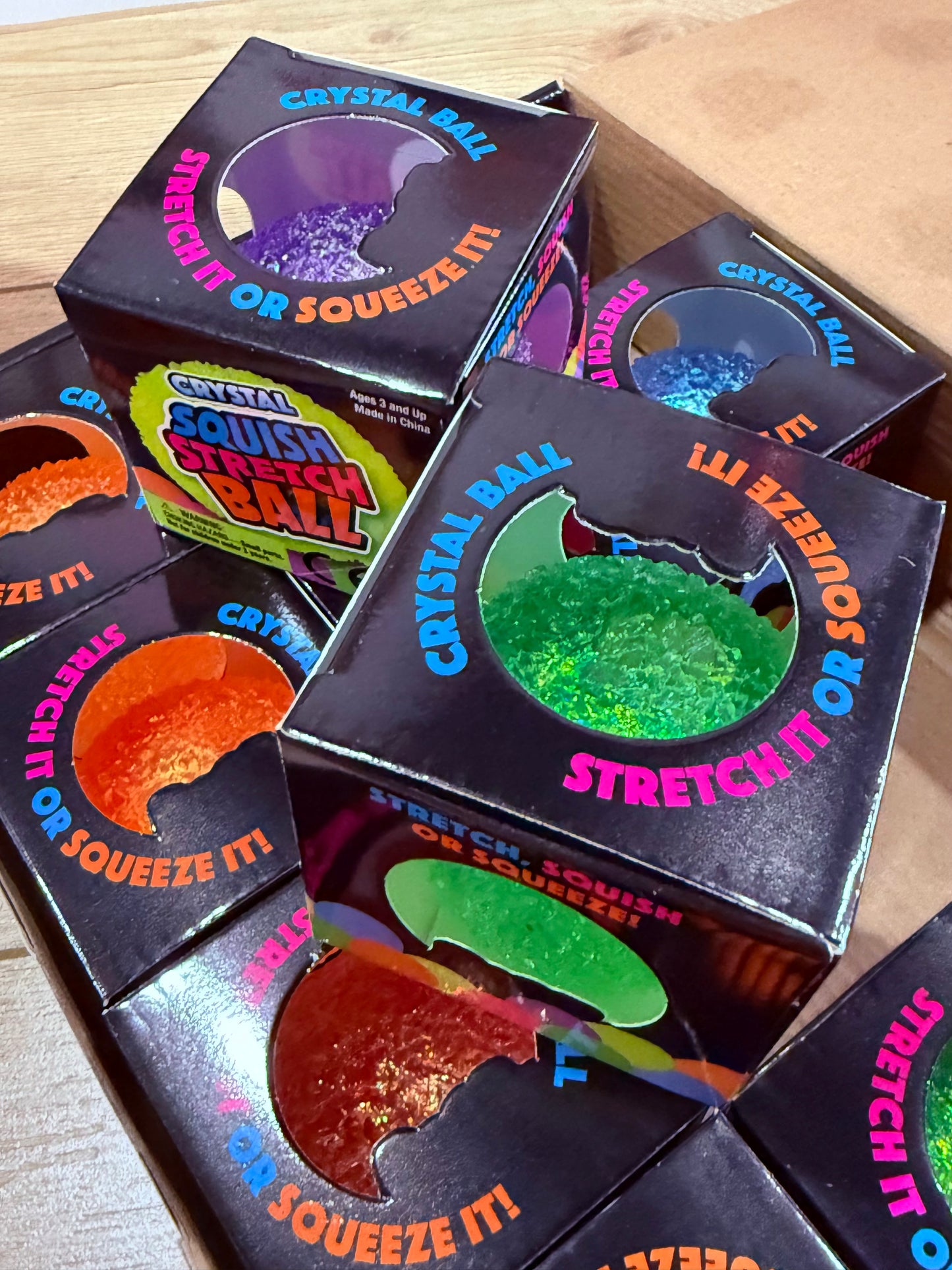 Crystal Ball Squish - Glitter