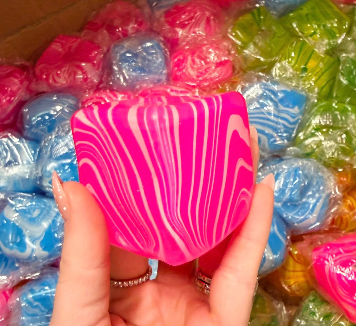 Swirl Cube Squishy