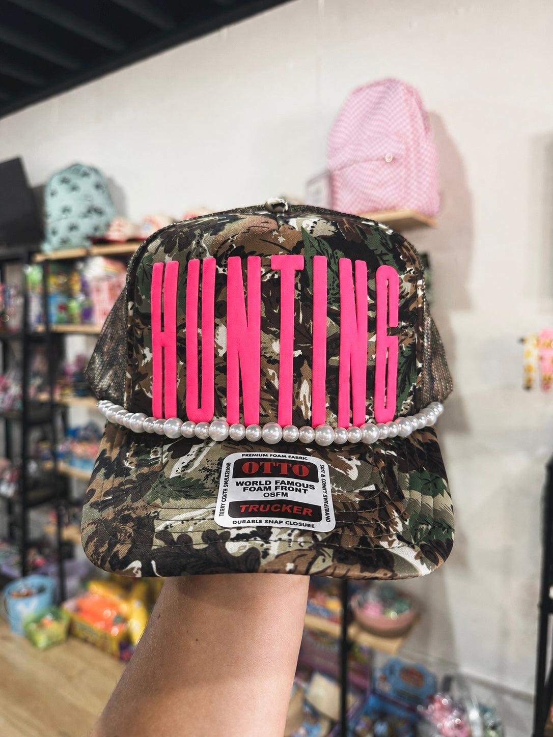 Camo Hunting Trucker