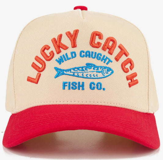 Lucky Catch Embroidered Trucker