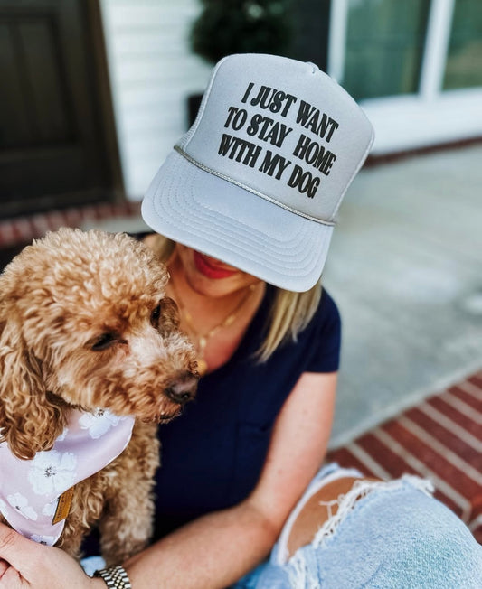 Stay Home With My Dog Trucker