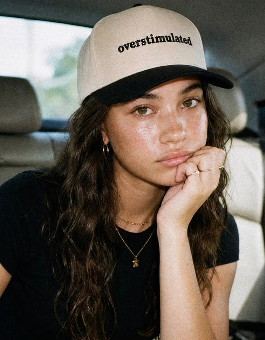 Overstimulated Embroidered Trucker