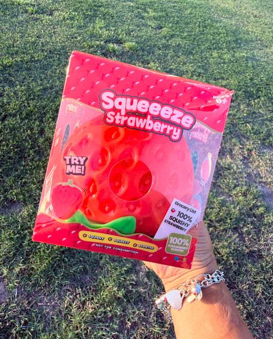 Jumbo Strawberry Squishy