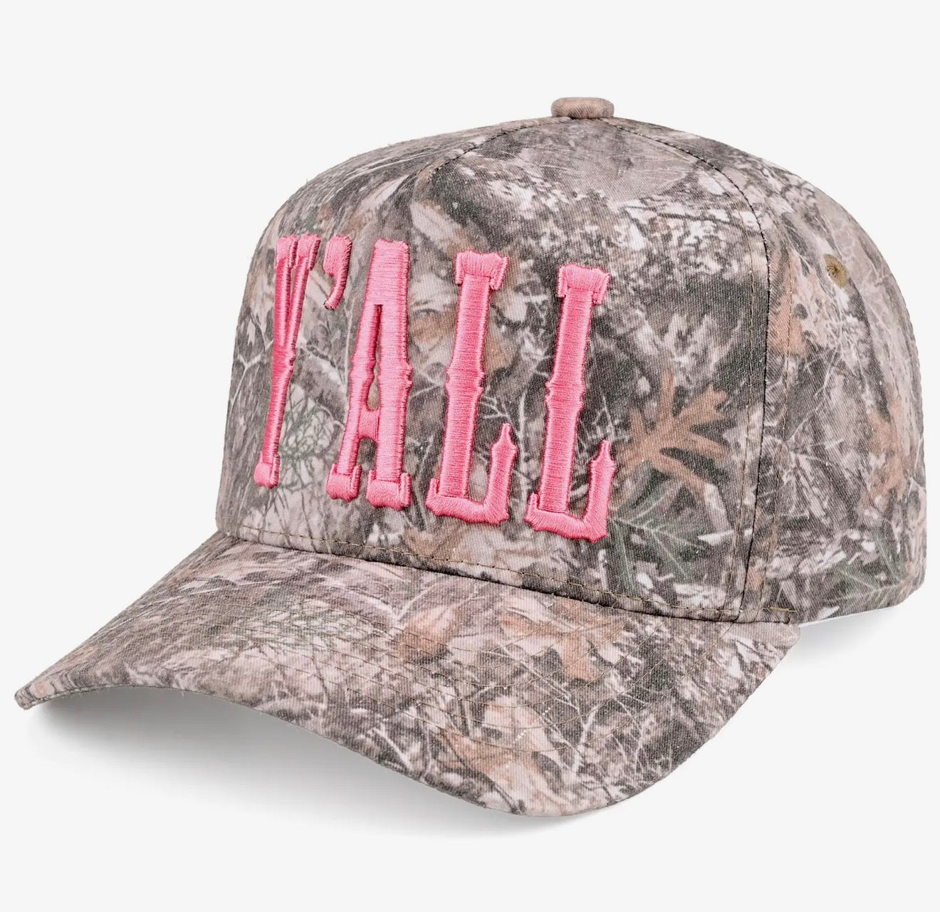 Camo Y’all Embroidered Trucker