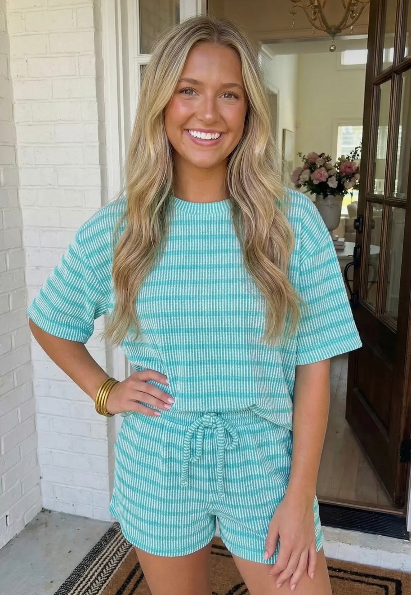 Beach Waves Ribbed Set