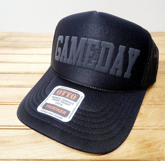 Black On Black “Gameday” Trucker
