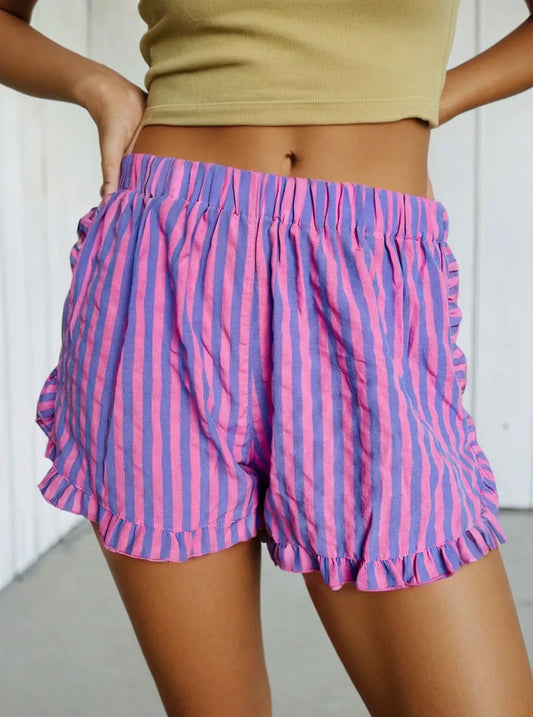 The Remi Stripe Shorts (Women’s)