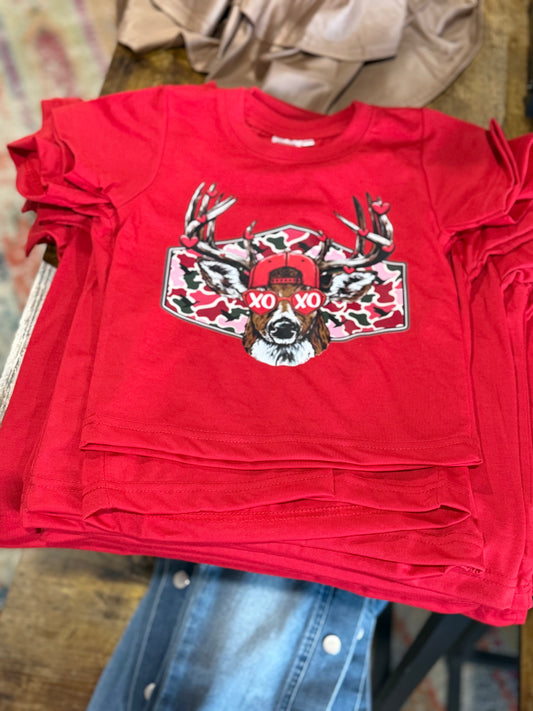 XOXO Buck Tee